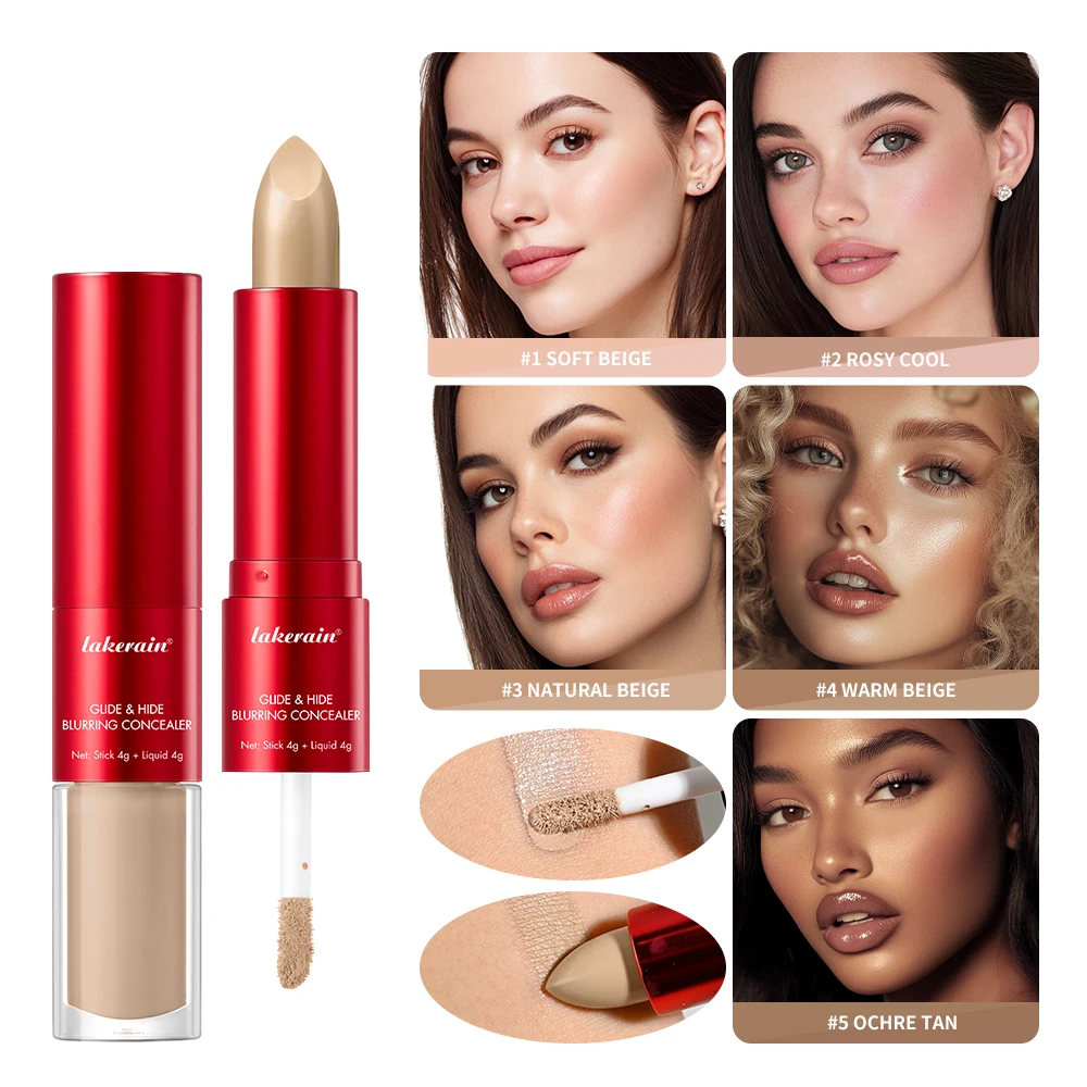 スーパー コンシーラー クリーミー グライド ブラーリング テクスチャー くま、しわをカバー 長時間持続 ウォータープルーフ ベースメイク
