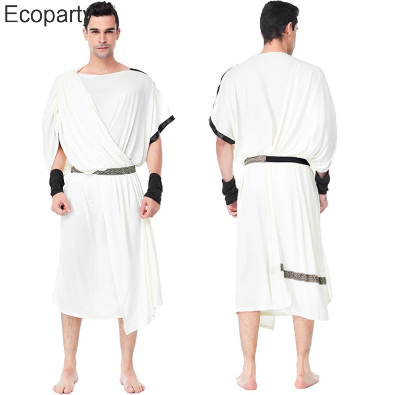 New Medieval Ancient Greek Mythology Olympus Zeus Hera Costume For Men Women Purim Halloween Goddess Dress Queen Prince Outfits