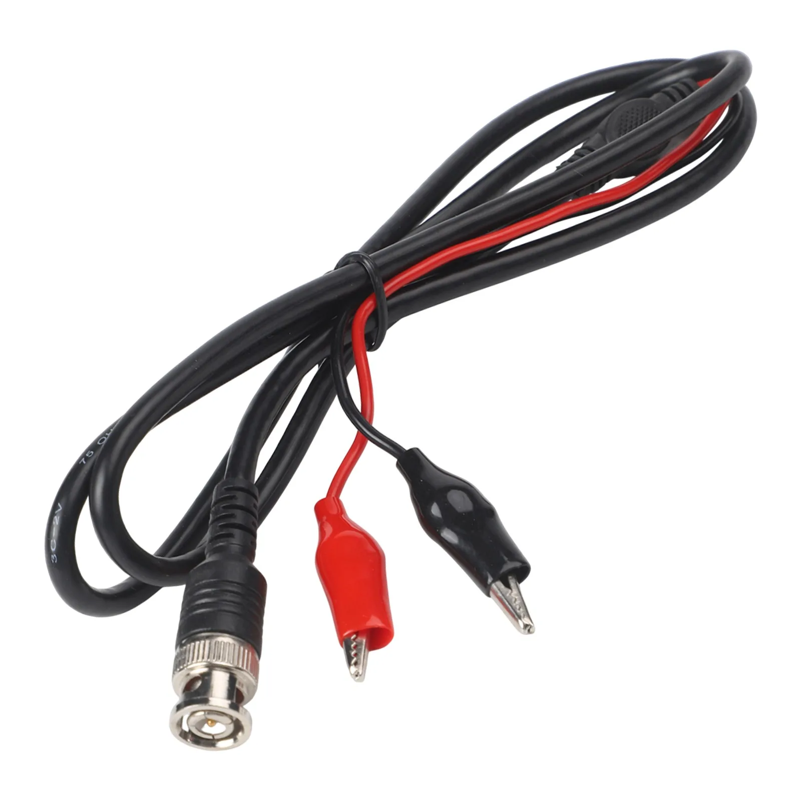 Test Hook Cable Signal Connection Probe Black BNC Male To Test Hook Cable Strong Clamping Force Black And Red Color