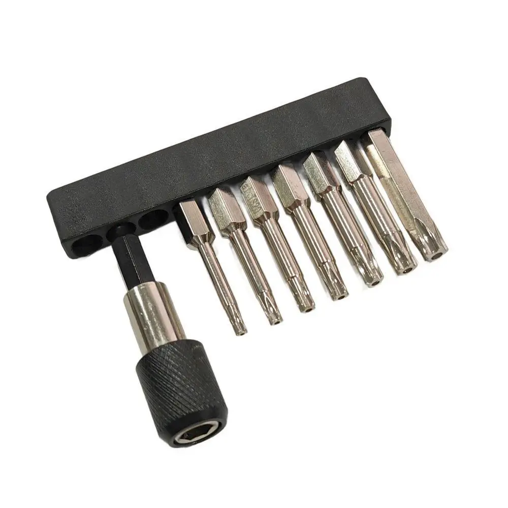 50mm Magnetic Screwdriver Set TS10 TS15 TS20 TS25 TS27 TS30 TS40 1/4\