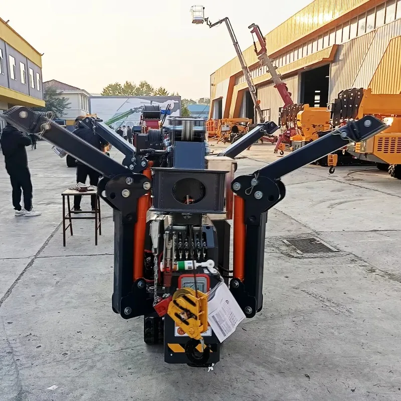 Customized 2026 New Design Mini Hoist Spider Crane 1.2t 2t 3t New Products Mini Crawling Spider Crane The New Heavy Duty Spider