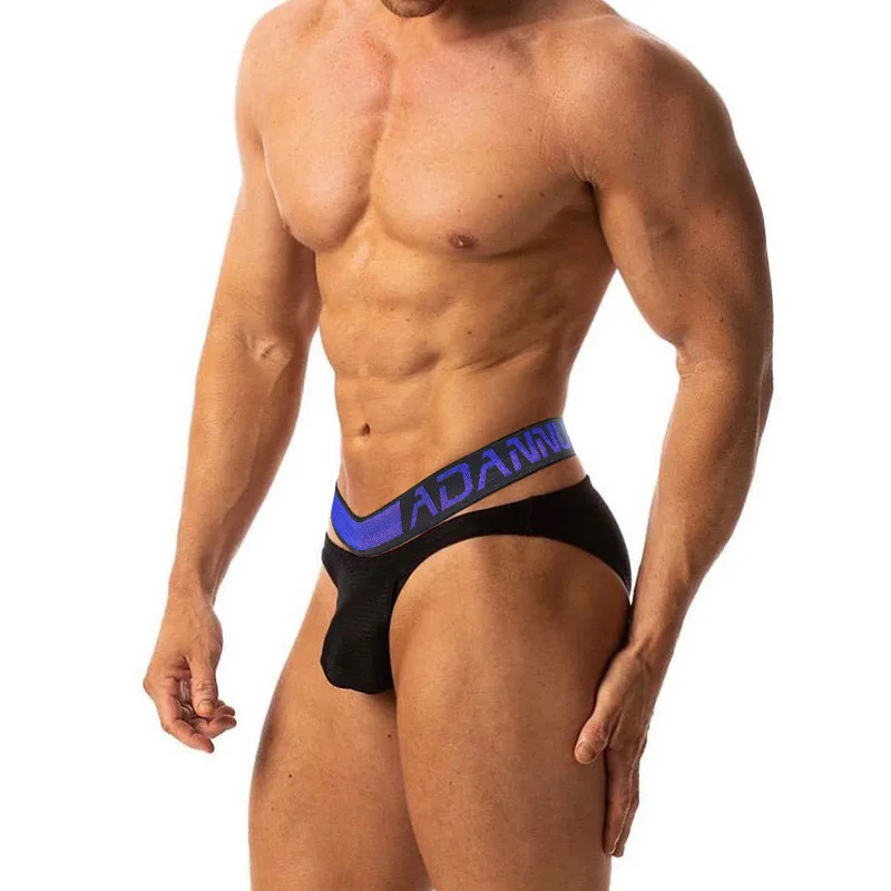 

ADANNU Трусы из модала с v-образным вырезом, висячие треугольные короткие брюки с выпуклыми карманами и низкой посадкой AD7382