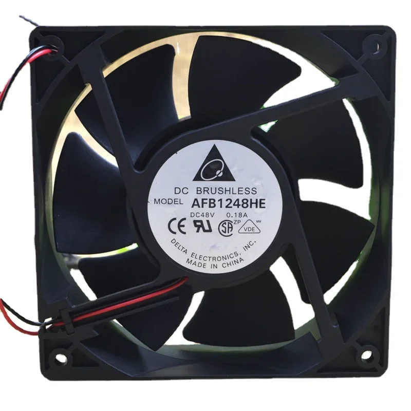 New Cooler Fan for DELTA AFB1248HE 48V 0.18A Cabinet Fan Industrial Cooling Fan 12038 120*120*38mm