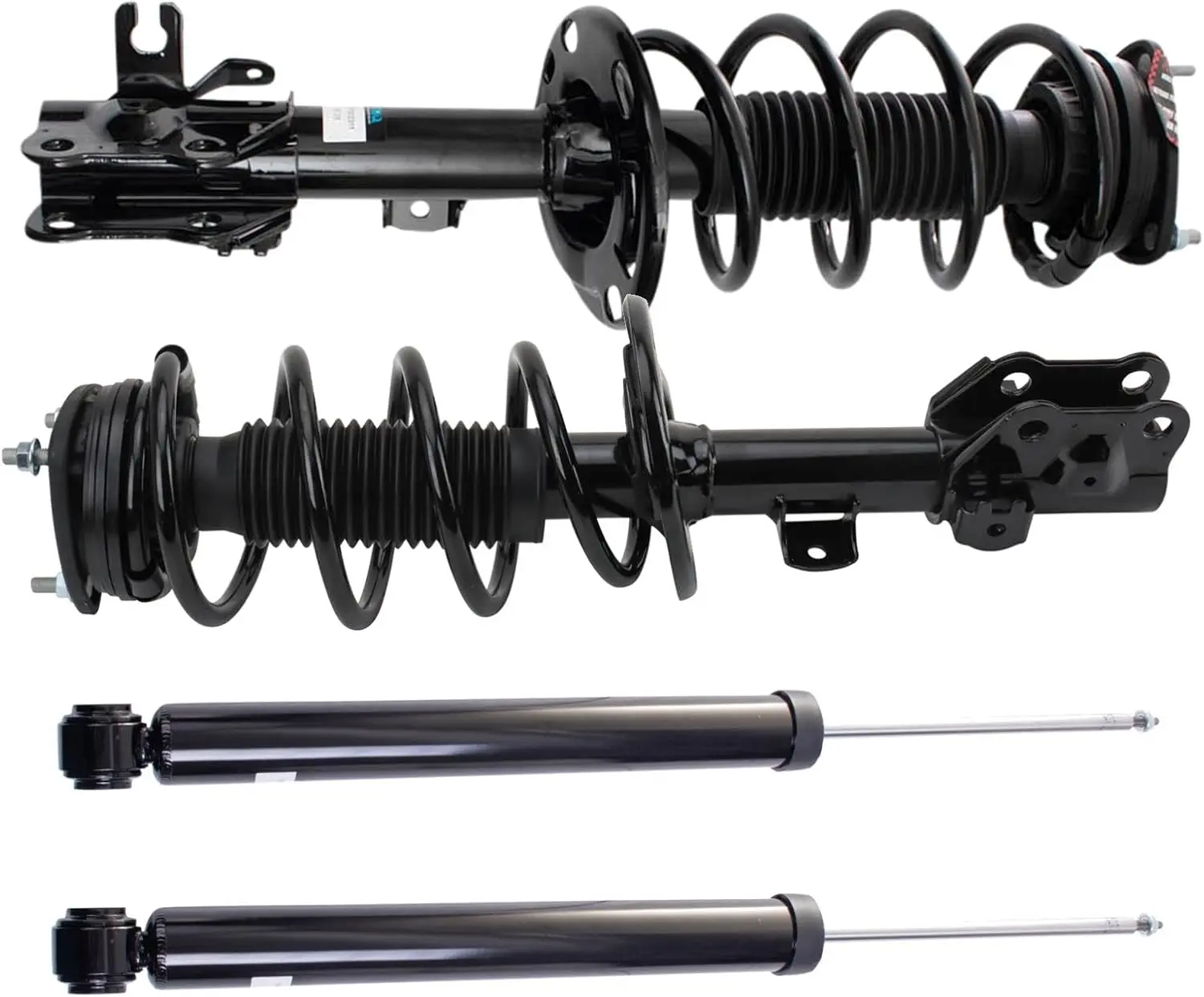 

Полный комплект передней и задней стойки и амортизатора Полный комплект стойки и винтовой пружины в сборе, совместимый с Mazd 2017-2019 гг.