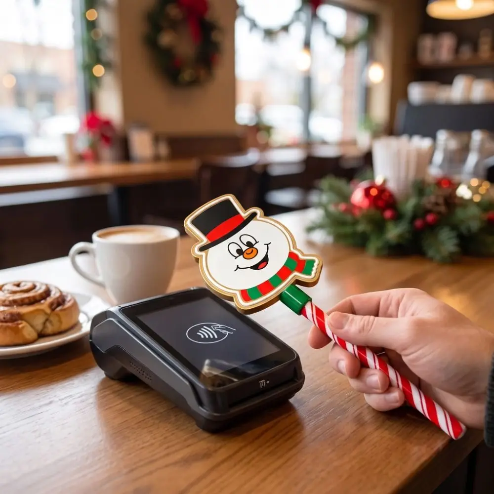 Creative 3D Printed Wand Tap To Pay Portable Cute Payment Magic Wand Funny Novelty Christmas Magic Wand Holder Holiday Party