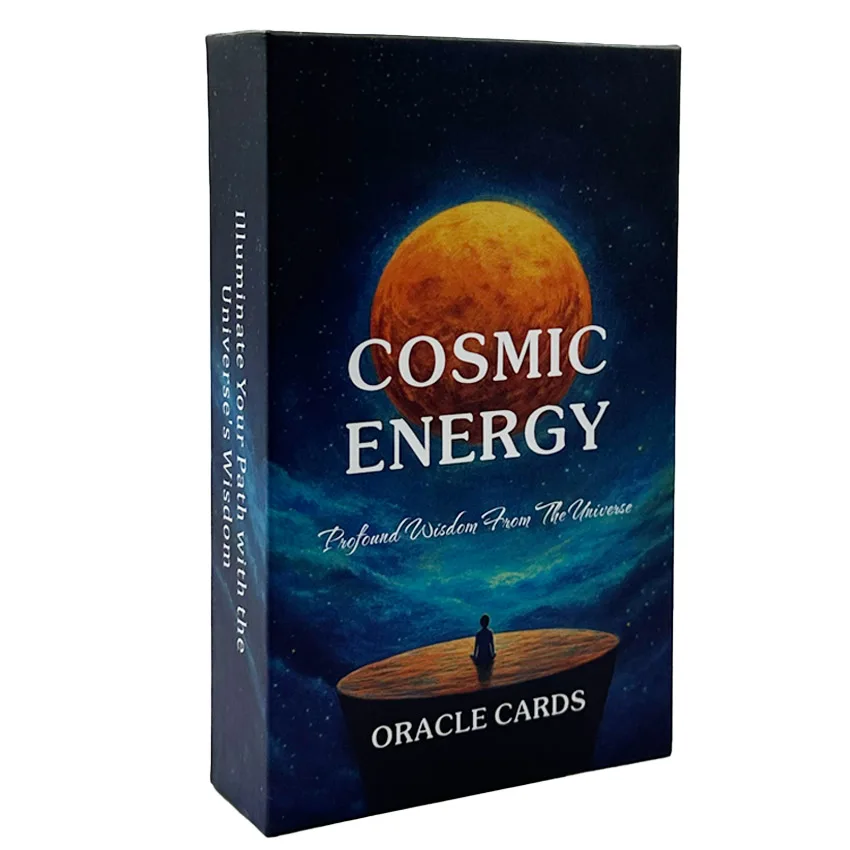 12X7cm cosmic energy oracle Card Game