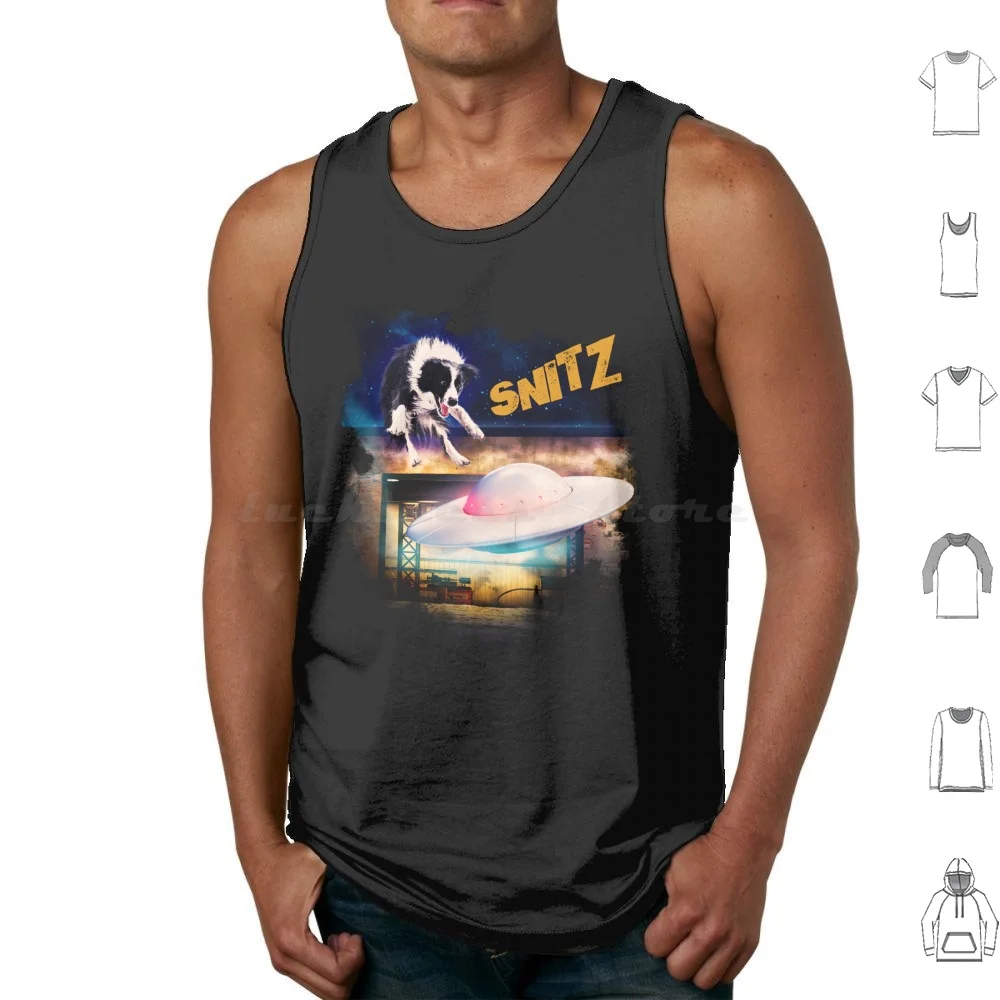 Snitz Dog Bob'S Saucer Repair Bob And Nikki Tank Tops Print Cotton Snitz Bobs Saucer Repair Bob And Nikki Dog