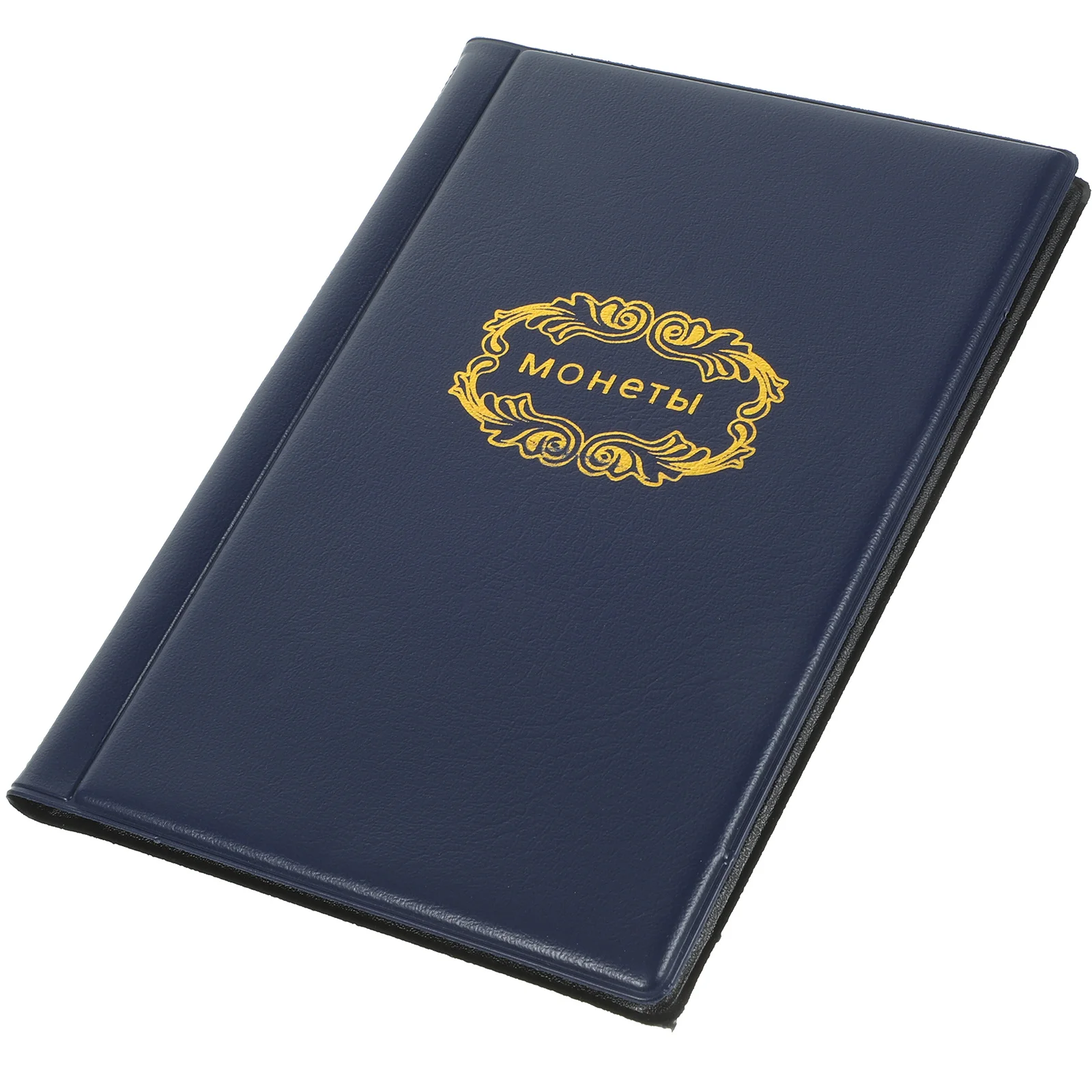 

Commemorative Album Multiple Pockets Pu Organizer Coin Storage Book For Collectors Coin Collection Albums