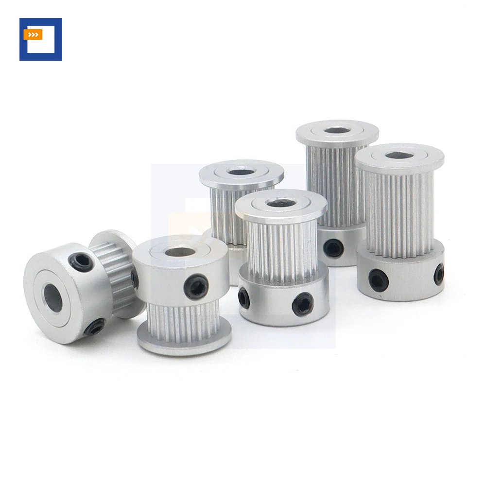 GT2 Pulley 12T 14T 15T 16T 17T 18T 20T 24T 2GT 12teeth 16teeth 20teeth 2M Belt Pulley GT2 Synchronous Wheel 3D Printer Pulley