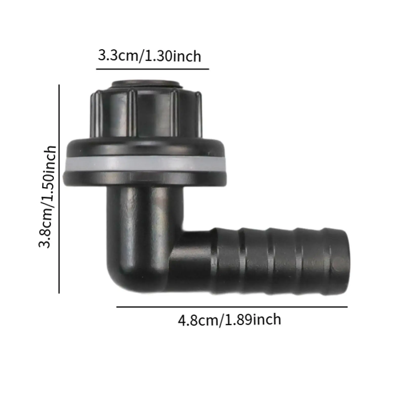水槽灌漑システム、魚タンク用エルボーホースノズル
