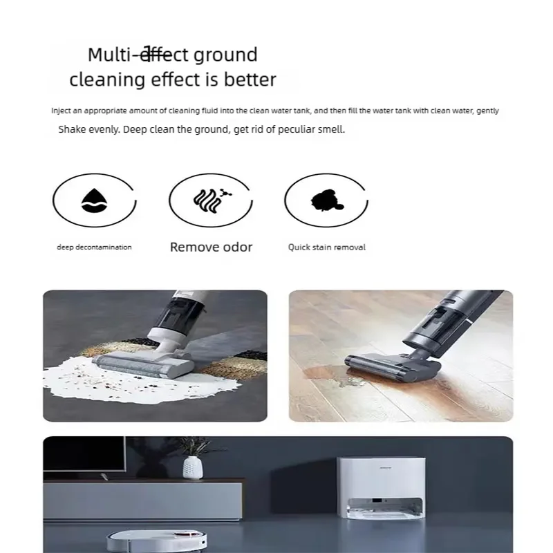 Original 200ml Floor Cleaning Solution for Dreame X40 Ultra/X40 Pro/L10s Pro UltraHot/X30 Ultra/Mova E30 Ultra/L10s Ultra