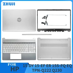 HP 15-DY 15-EF ER 15S-FQ EQ için yeni Laptop çantası TPN-Q222 Q230 LCD arka kapak ön çerçeve Palmrest alt kasa üst kabuk konut