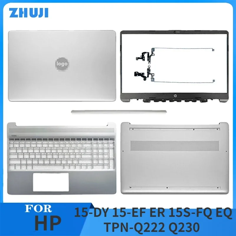 New Laptop Case for HP 15-DY 15-EF ER 15S-FQ EQ TPN-Q222 Q230 LCD Back Cover Front Bezel Palmrest Bottom Case Top Shell Housing