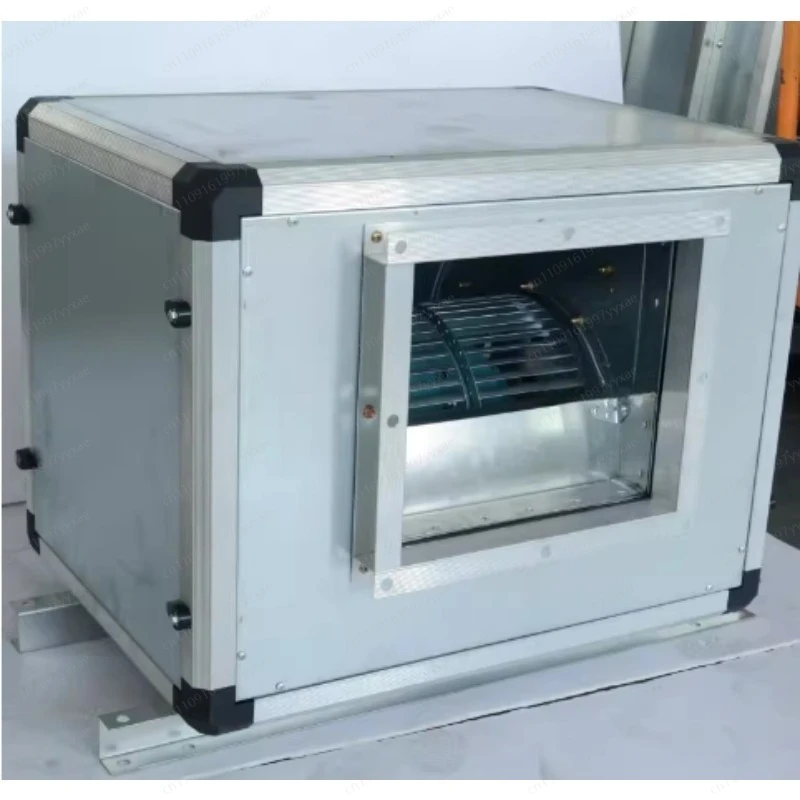 

Commercial air conditioner internal unit catering rear kitchen range hood muffler cotton box fan cabinet fresh air cooling