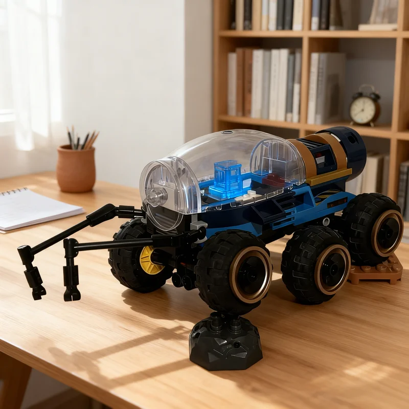 

155pcs MOC Mars Rover City Exploration Model Building Blocks Construction Christmas Gifts Toys Idea Creative Education Brick