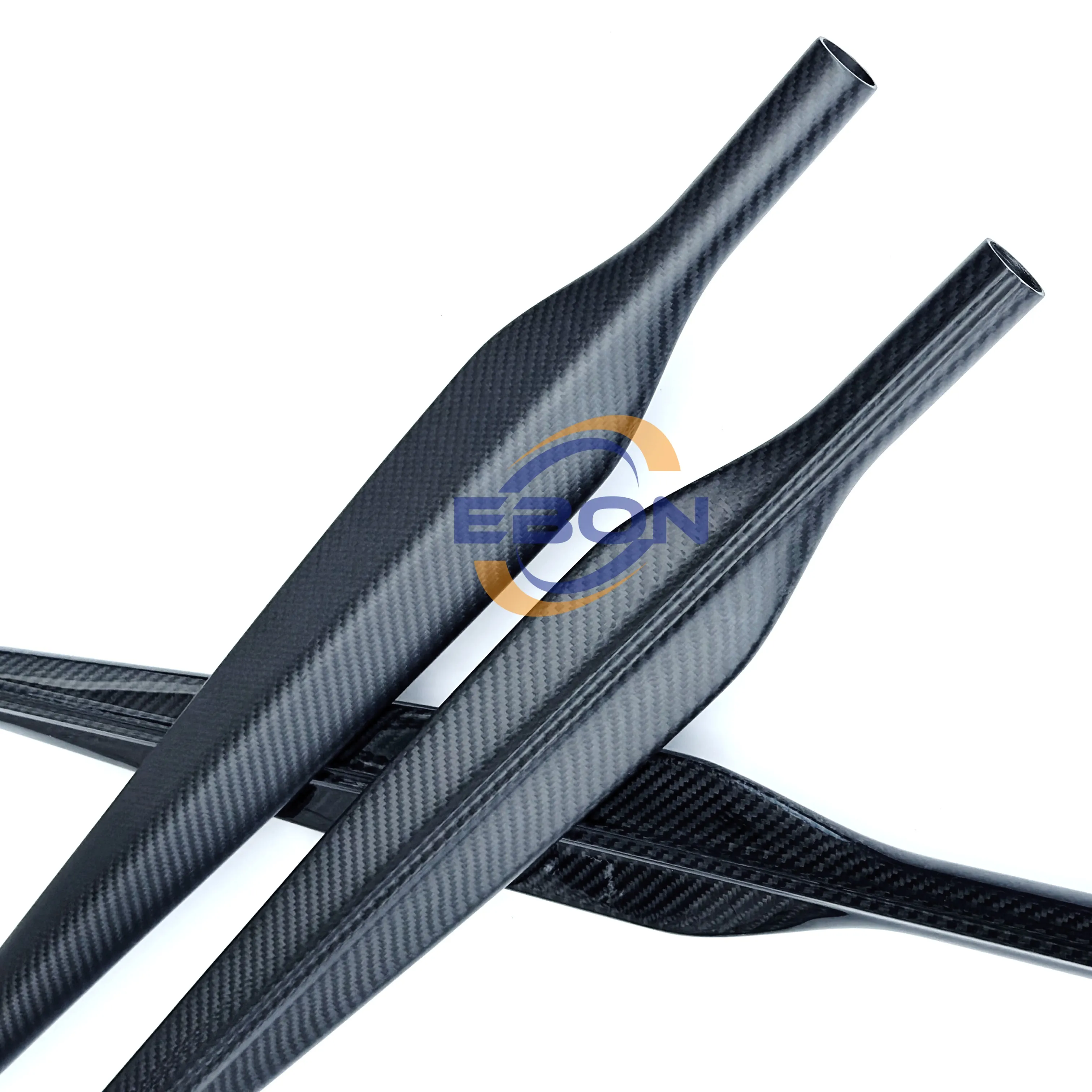 Ebon Koolstofvezel Inktvis Vorm Buis 26Mm X 30Mm 28Mm X 32Mm Koolstofvezel Speervissen Vat, Speergun Buis, Railguns Waterdicht