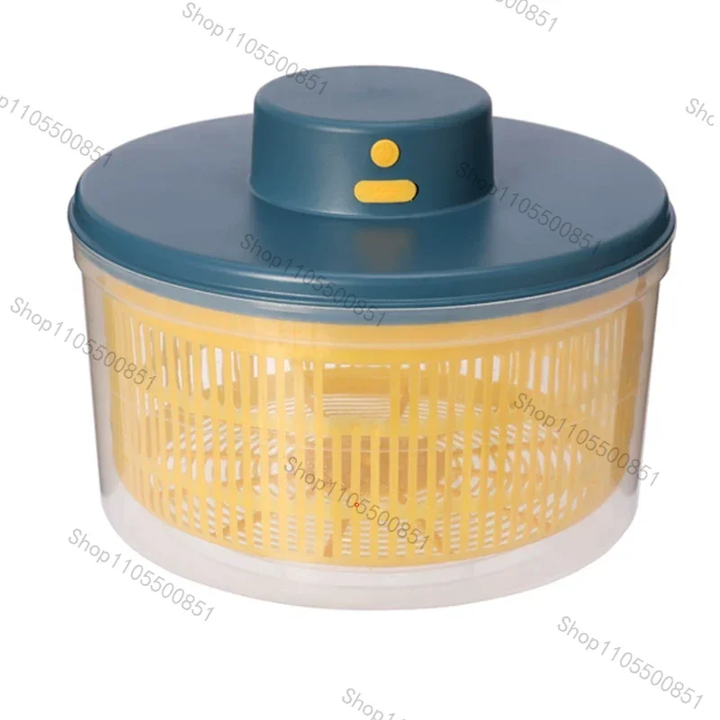 Electric vegetable dehydrator salad water shaking skewers large capacity washing vegetable filling draining water squeezer
