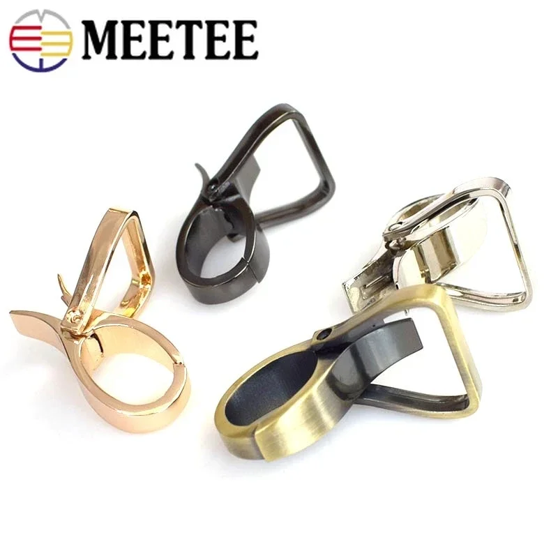 2/5Pcs 20/25/32mm Metal Lobster Buckle Snap Trigger Carabiner Hook Bag Strap Webbing Keychain Clip Clasp DIY Sewing Accessories