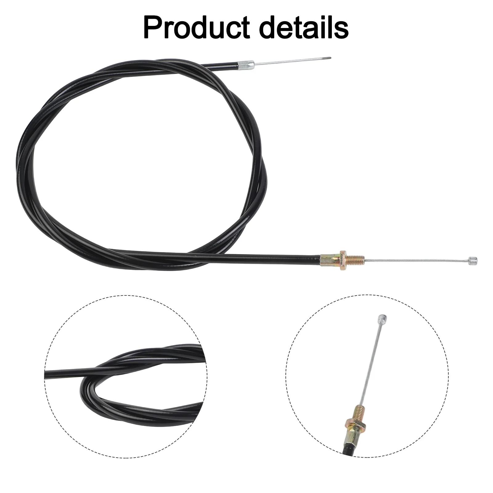 For Multiquip Throttle Cable Kit for Whiteman Models J36 JS36 B46 BS46 Reliable Installation and Enhanced Performance