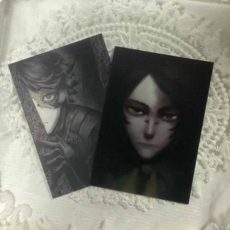 

Пятая личность дурак золото двойная личность косплей растровая карта аниме анимационная открытка закладка подарок для друзей