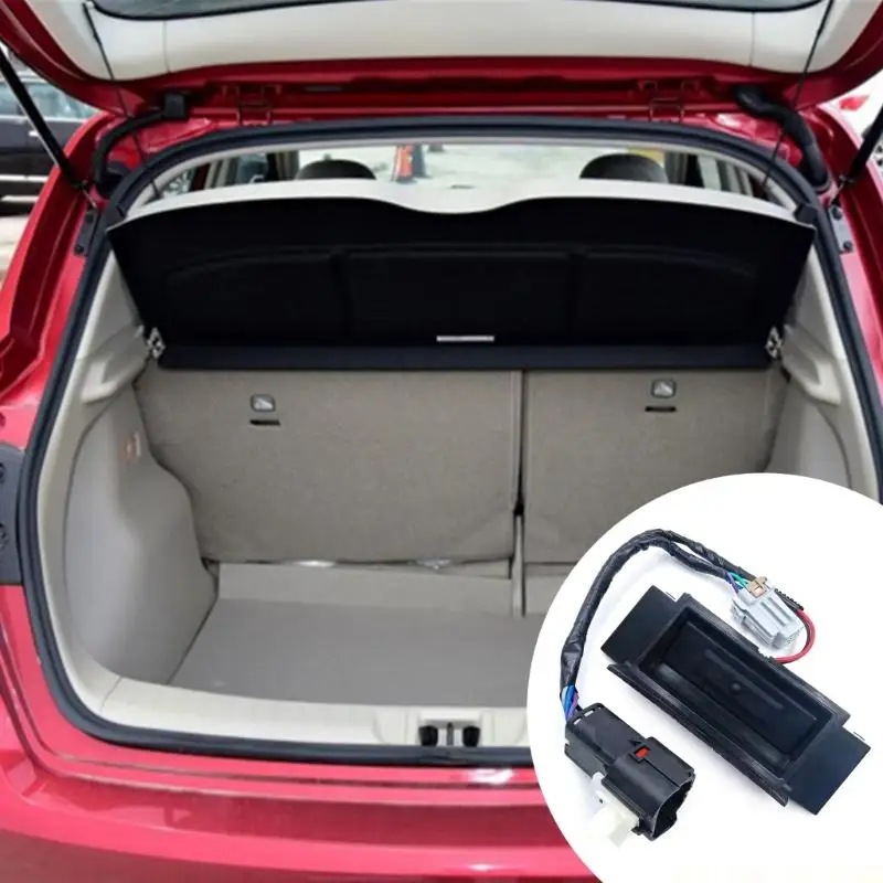 

J0MA Door Handle Switches Assembly 812601Y021 Tailgate Handle Button for Morning 11-16