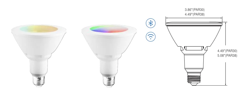 스마트 조명 LED 전구, 공장 투야 구글 홈 전구, 13W RGB 램프, 120V