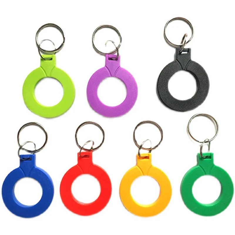 5Pcs/lot EM4305 T5577 125Khz Rewritable RFID Keyfobs Cartoon Token Tag Blank Card Unstandard Mini Key Writable Badge Fob