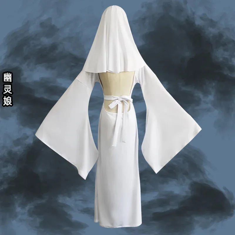 

Костюм аниме для девочек для женщин, принцесса, милый призрак невесты, косплей, платье-рыбий хвост, сценическая одежда для выступлений, dl; 1