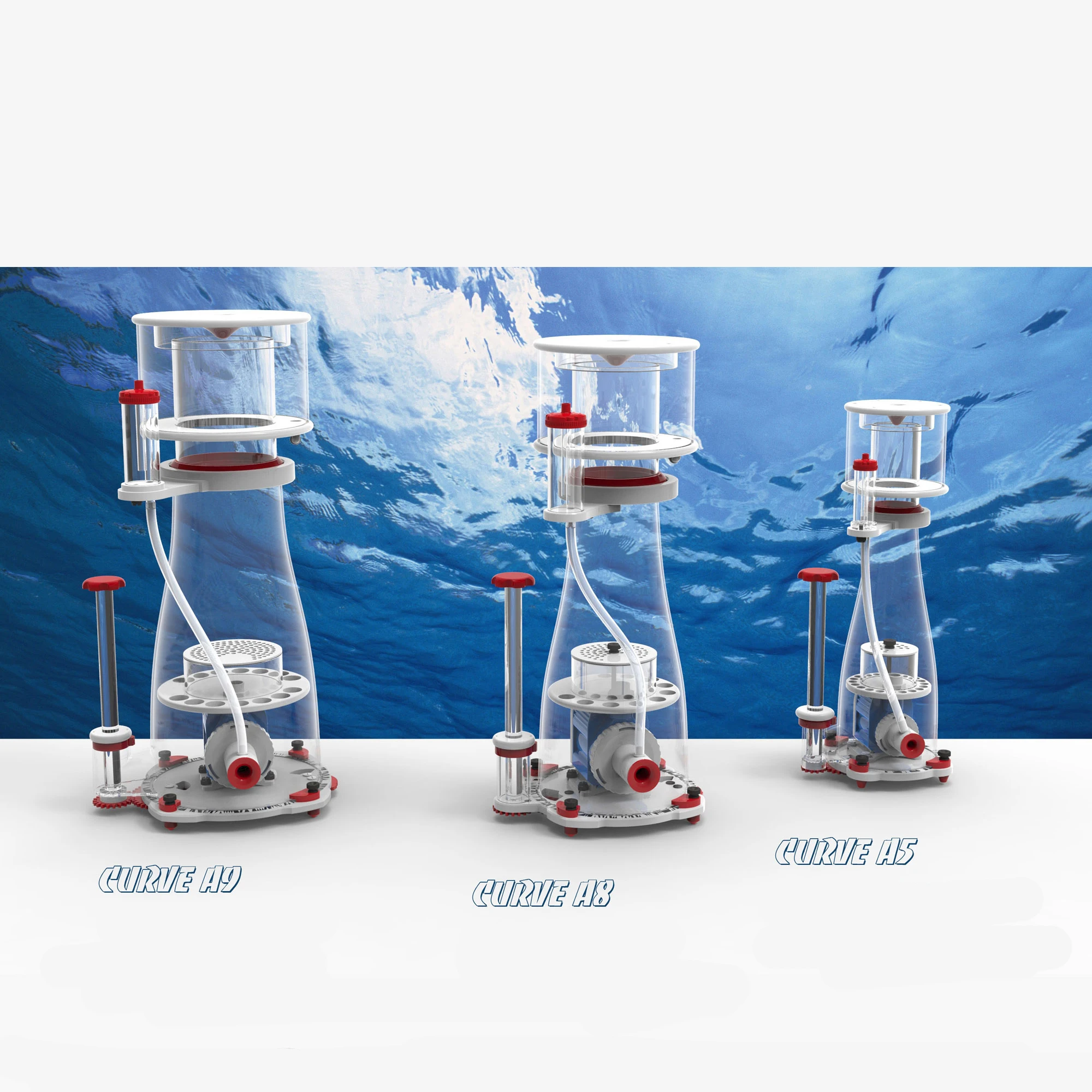 Bubble Magus Curve A3/A5/A8/A9 Saltwater Aquarium Internal Protein Skimmer With Needle Wheel DC Pump - view 5