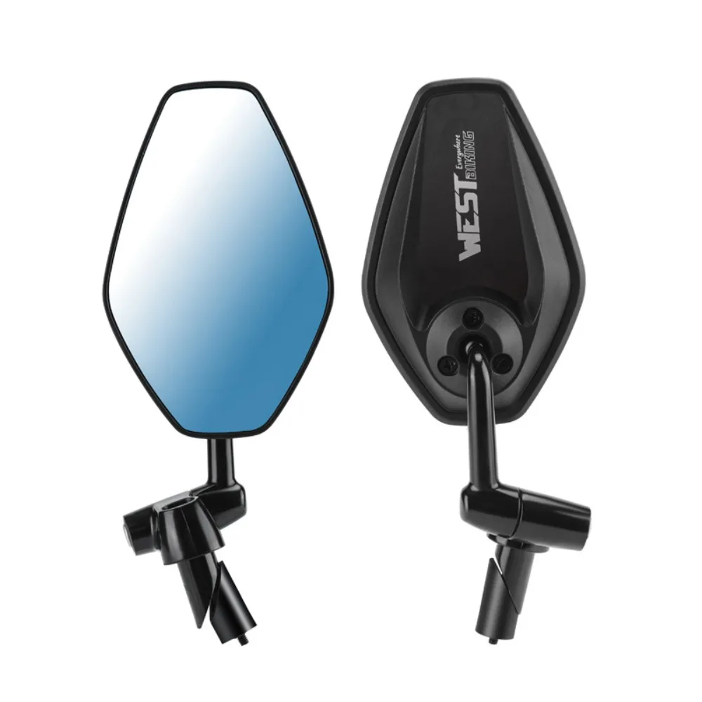 Bicycle Rearview Mirror Aluminum Alloy Bracket 360° Rotation Anti-glare Anti-shake Bicycle Replacement Parts Cycling Accessories