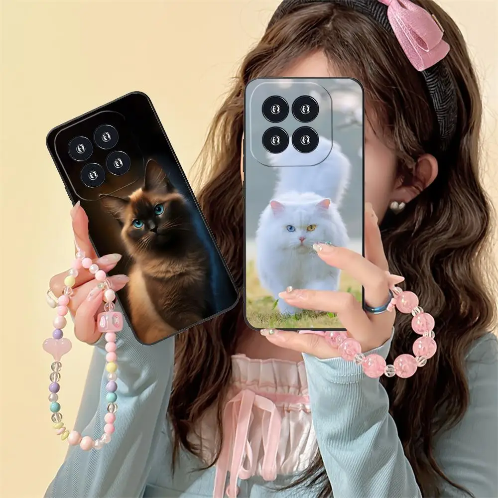

Чехол для телефона Kitten Cute Cat Kawaii для Xiaomi 15 14 13 12 Mi 11 T Ultra Lite Pro S X 5G с цветным принтом, красивый смартфон