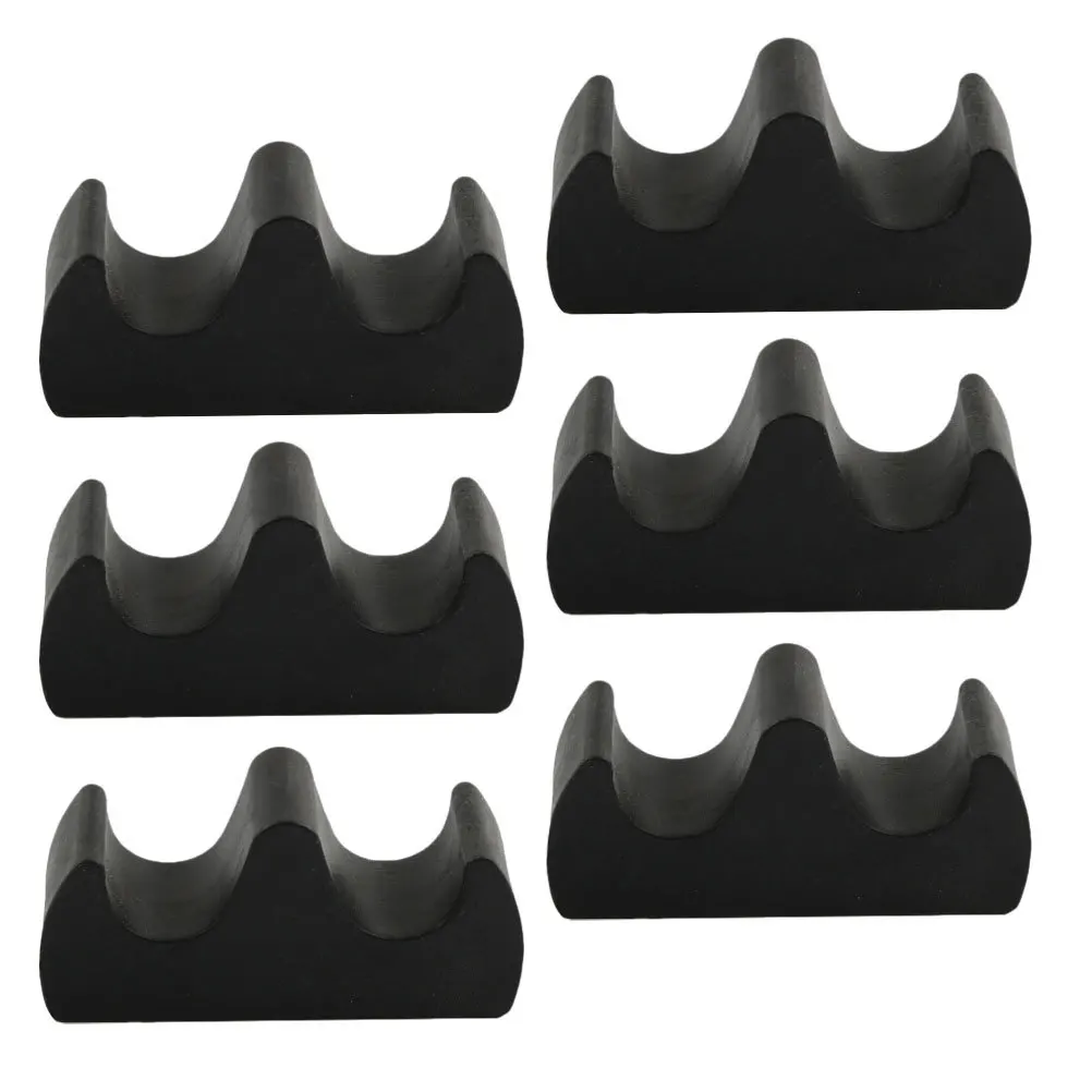 

6Pcs Calligraphy Brush Rack Plastic Pen Holder Practical Brush Rest for Ink Writing Art Calligraphy Pen Holder
