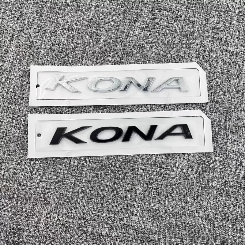 for Modern ENCINO KONA English Word Label Modified Car Logo Tail Label Alphabet Car Sticker Decoration Accessories