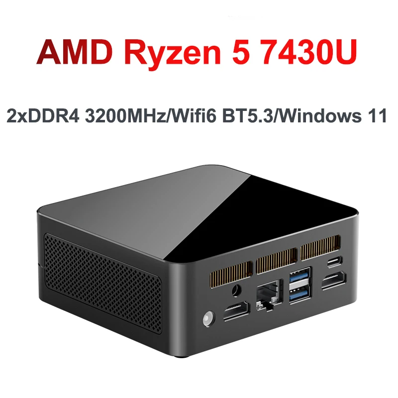 SZBOX X74 ミニPC Ryzen 5 7430U 16GB 1TB Windows 11