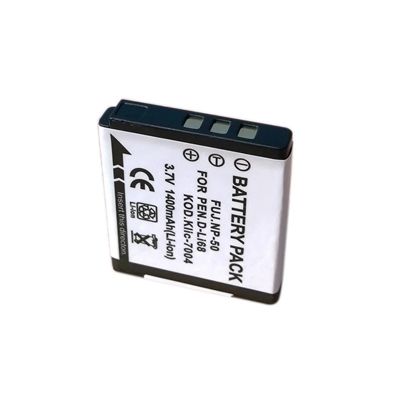 Bateria de câmera digital 3.7V 1400mAh KLIC-7004, para Kodak M1033 M1093 V1073 M2008 Zi8