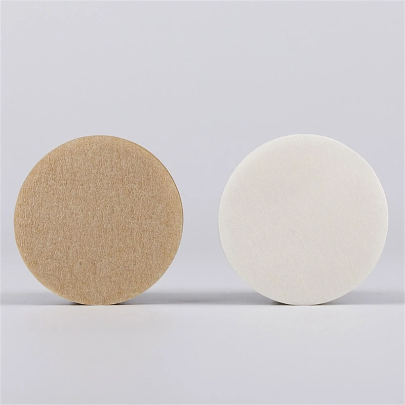 U0DE 100PCS 커피 필터 둥근 종이 효율적인 여과 및 빠른 양조 용품 효율적인 양조를위한 필터 용지