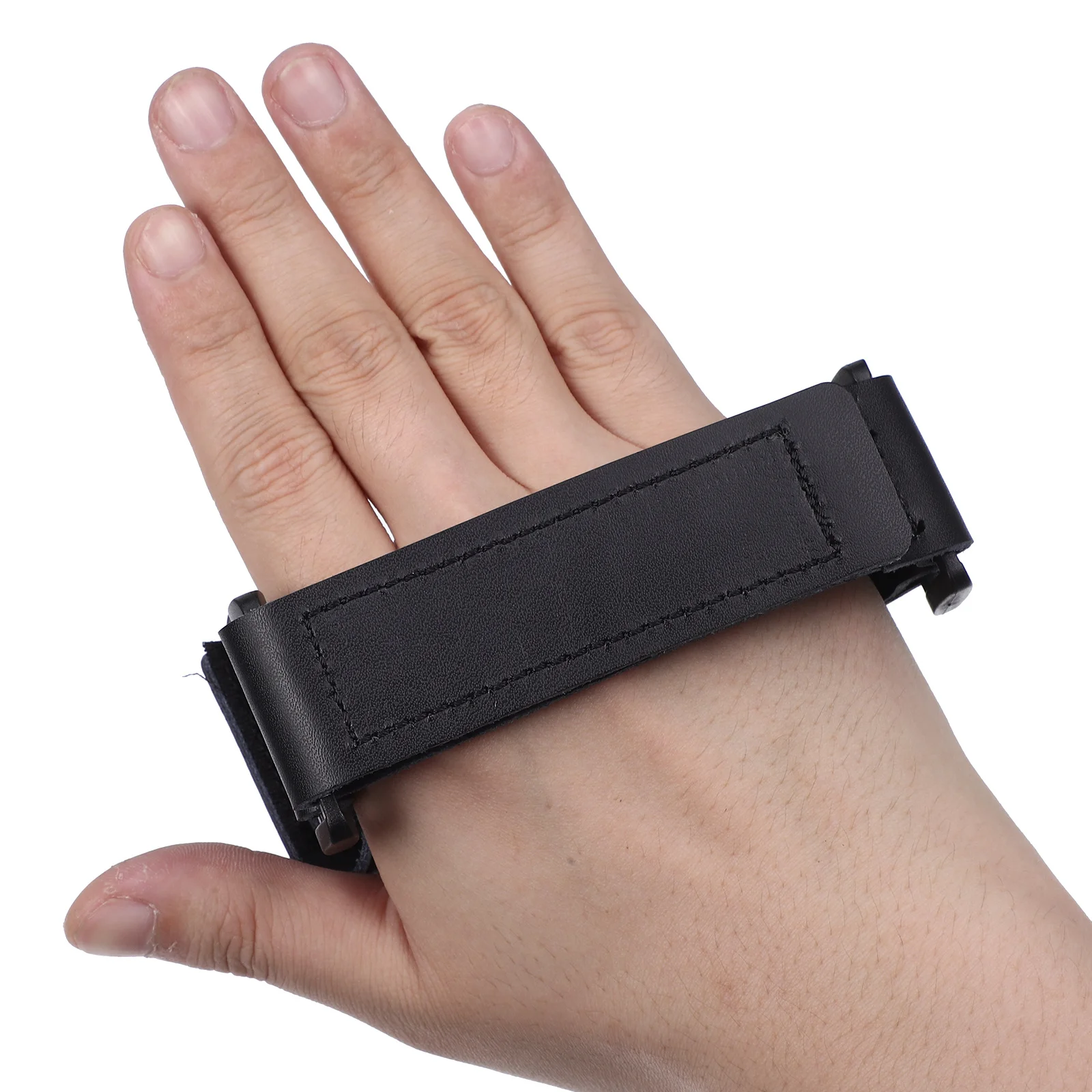 

French Horn Hand Strap Adjustable Pu Hand Grip Comfortable Wear Resistant Instrument Pad - Non-Slip Horn Guard Replacement