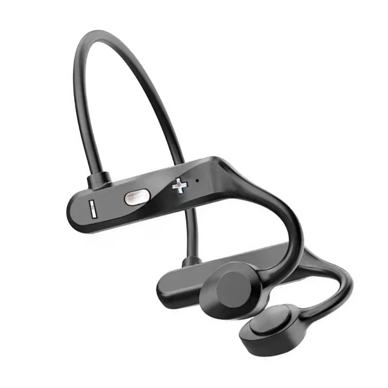 K69 Bone Conduction Headphones Upgraded Open-Ear Wireless Bluetooth-compatible Sports Headset with Microphones