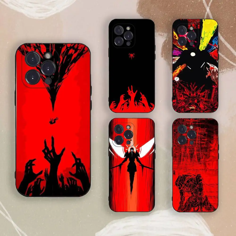 

U-ULTRAKILL Phone Case For iPhone 17,16,15,14,13,12,11,Pro,X,XS,Max,Plus Soft Black Cover