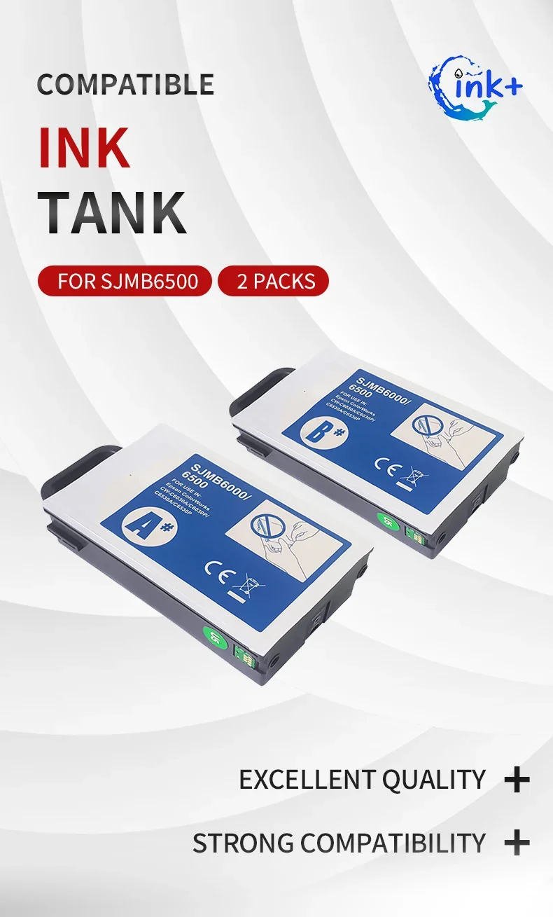 SJMB6500 C33S021501 bakım kutusu Epson ColorWorks için atık mürekkep tankı CW-C6000 CW-C6030 CW-C6500 CW-C6530 yazıcı