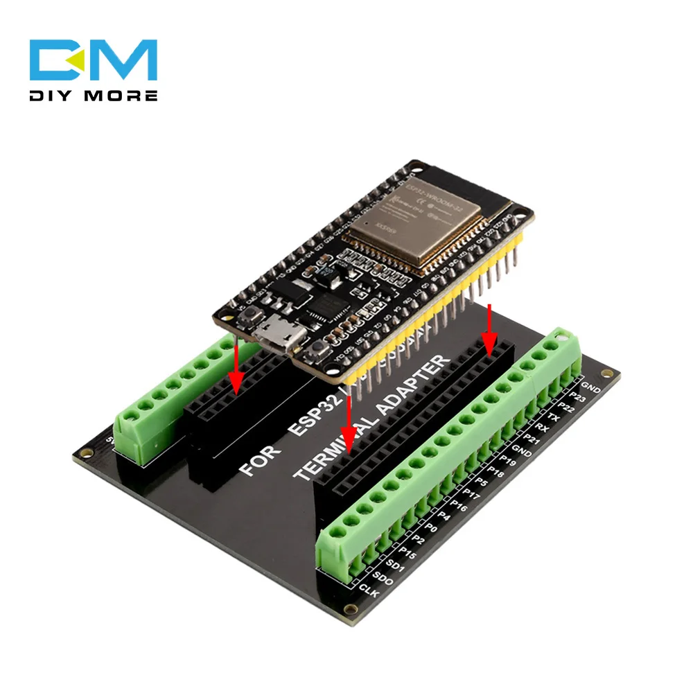 ESP32 Breakout Board GPIO 1 into 2 for ESP-32S 38PIN Expansion Board Compatible with ESP32 Development Board