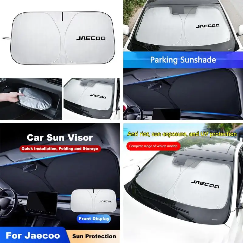 Car Front Windshield Sun Shade UV‑Protection Sun Visor For Jaecoo J7 J9 J8 Jaecoo 7 Jaecoo 9 Auto Interior Heat Insulation Acces