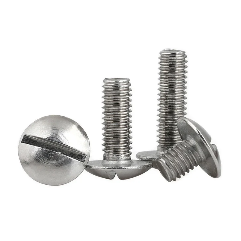 M5 M6 GB947 304 A2 Stainless Steel Large Extra Size Oversize Super Big Slotted Truss Round Head Bolt Screw