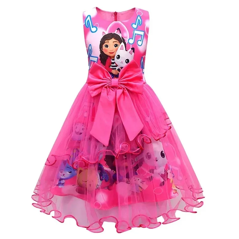 Anime Gabi Cat Cosplay Costume gril Gabi Juguetería Bow Lace Dress Headwear Bag  Halloween School Party Gabi Cosplay Costume view 6