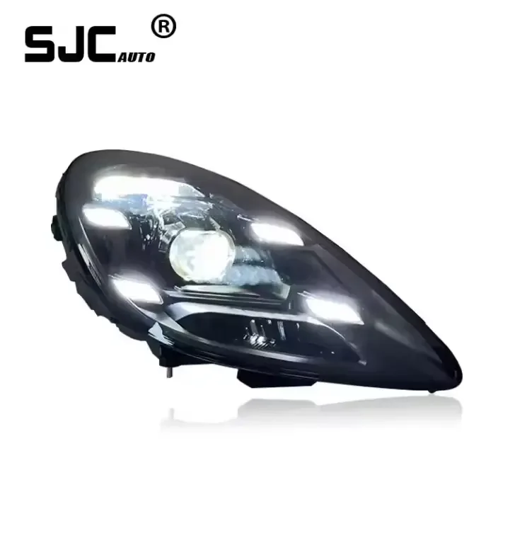 Auto Car for Porsche Cayman 16-23 982 Upgraded Headlights with High-quality LED Four Eye matrix Headlight Assembly