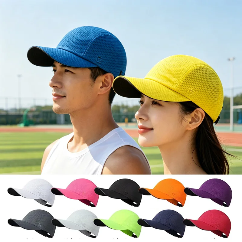 

GADIEMKENSD Women's Lightweight Running Cap Performance Mesh Hat for Excellent Ventilation And Reflective Safety Features