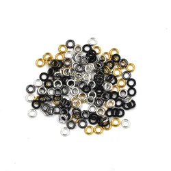 Soldered Closed Jump Rings Round Zinc Silver Plated For Fashion Craft Jewelry DIY Findings 4mm(1/8