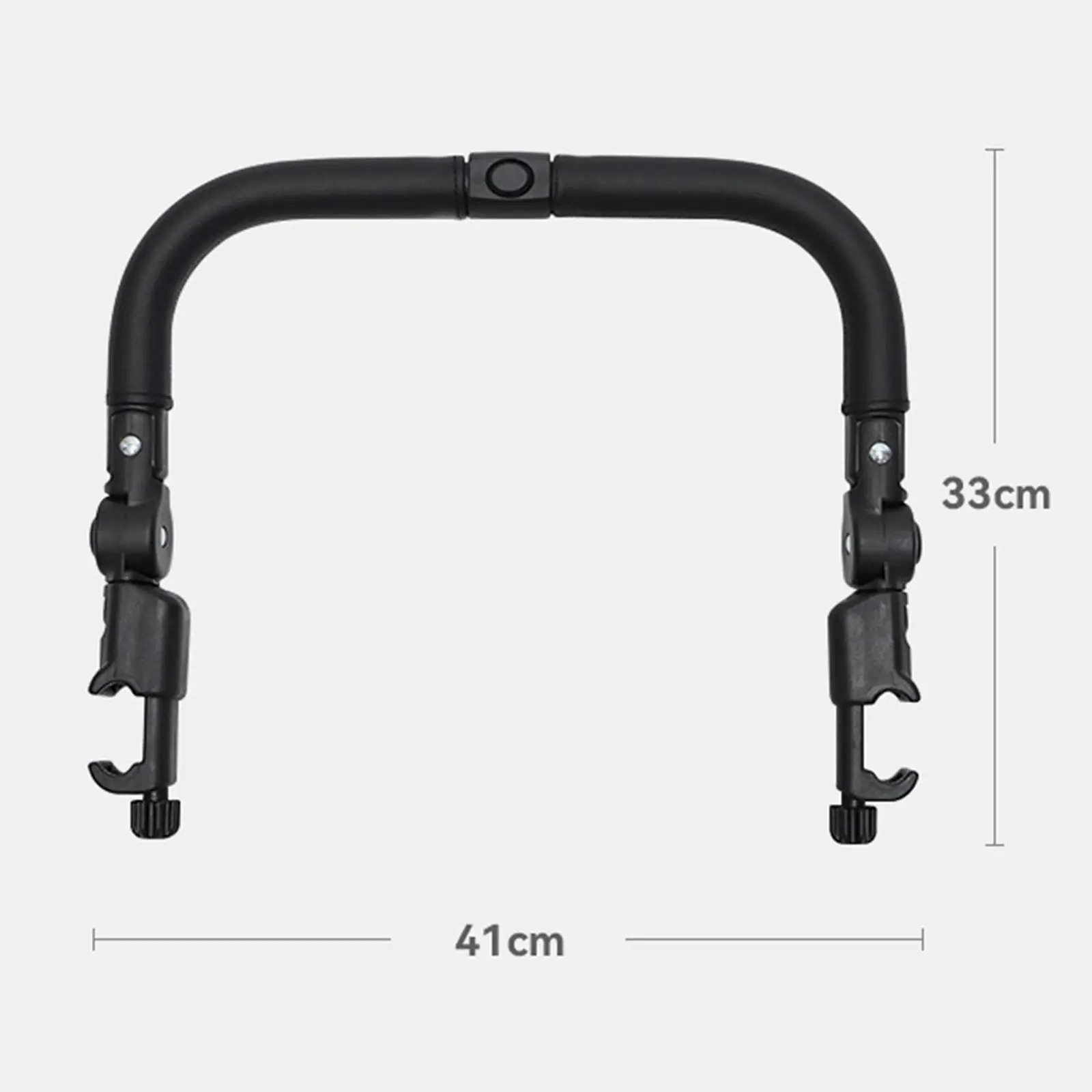 Защитная поручня для коляски с двойным открытием, передняя ручка для коляски, универсальная ручка для коляски, аксессуары для колясок