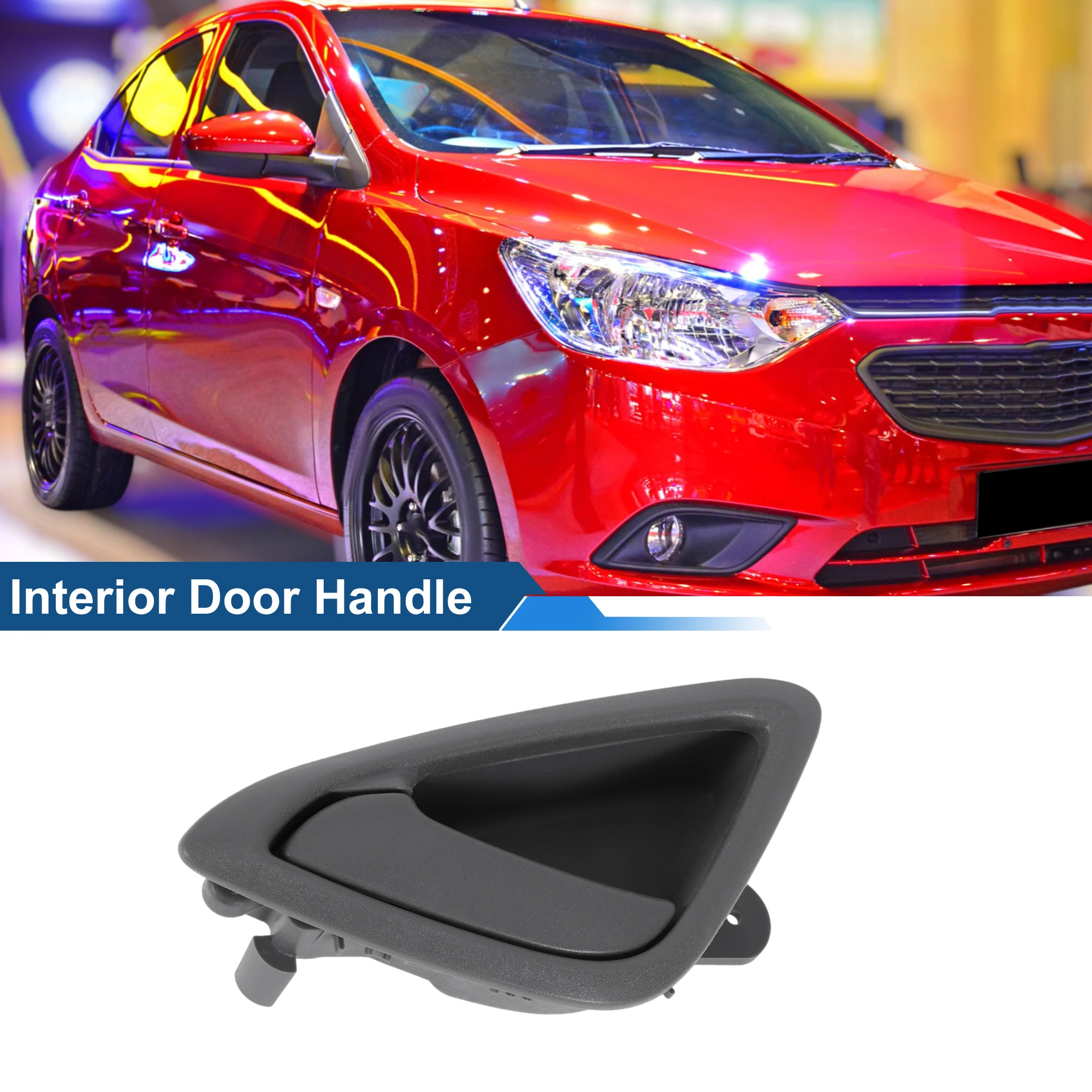 

UXCELL Front Driver Side Interior Door Handle for Chevrolet Sail 2010-2014 Gray