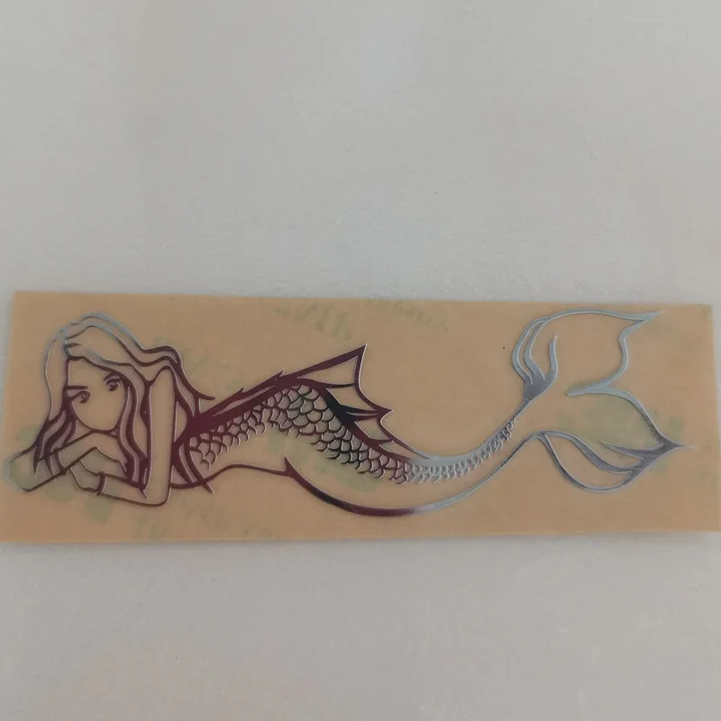 Personality Pirate Ship Mobile Phone Sticker Pirate Series Mermaid Metal Label Computer Tablet Camera Gift Box Decorative